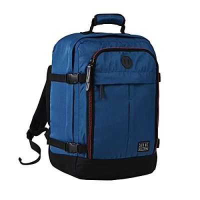 Abbildung von Cabin Max 30L Metz Rucksack Handgepäck 45 x 36 20 cm, mittelgroßer Handgepäckrucksack für Easyjet (Navajo Blue 45x36x20 cm)