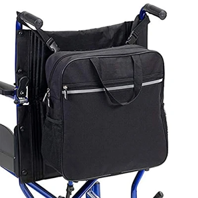 Abbildung von HOTEU Multifunktionsrollstuhltasche Leichte Tragende Aufbewahrungstasche Universal rollstuhlrucksackgeräte