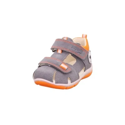 Abbildung von Superfit Freddy Sandale, HELLGRAU/ORANGE 2510, 20 EU