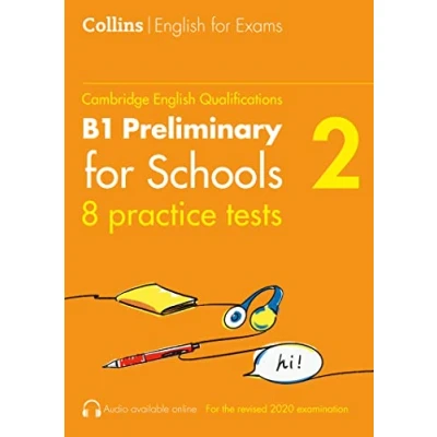 Abbildung von Practice Tests for B1 Preliminary Schools (PET) (Volume 2): Kids and Young Adults (Collins Cambridge English)
