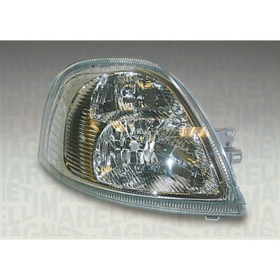 Abbildung von MAGNETI MARELLI 712419501129 Scheinwerfer links H1, H7 Halogen für Rechtsverkehr ohne Glühlampen, mit Stellmotor LWR RENAULT: MASTER 2 Kasten