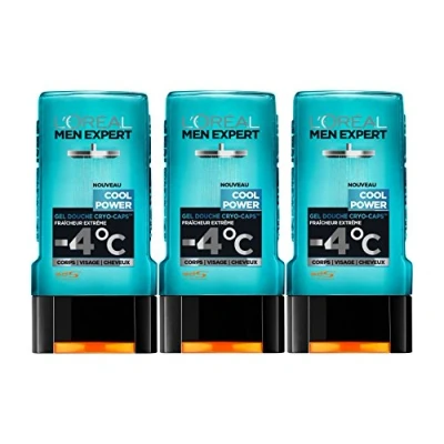 Abbildung von L&#039;Oréal Men Expert Cool Power Fraicheur Extreme Duschgel für Herren, 300 ml, 1 Stück