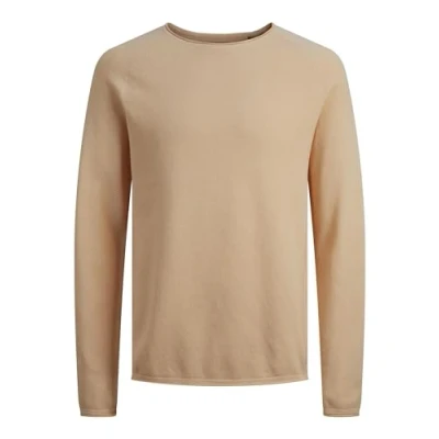 Abbildung von JACK &amp; JONES Male Strickpullover mit Rundhals Einfarbig