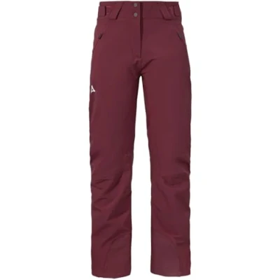 Abbildung von Schöffel Damen Ski Pants Weissach L Hose, Dark Burgundy, 38