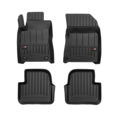Abbildung von FROGUM 3D407992 Fußmattensatz Gummi vorne und hinten 4 schwarz CITROËN: C3 III