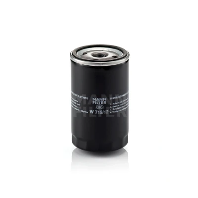 Abbildung von MANN FILTER W 719/12 Ölfilter 3/4 16 UNF mit einem Rücklaufsperrventil Anschraubfilter VOLKSWAGEN: TRANSPORTER 3 Bus, Kasten