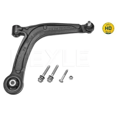 Abbildung von MEYLE 216 050 0045/HD Querlenker Quality mit Trag /Führungsgelenk, Gummilager unten, Vorderachse rechts Stahl FIAT: 500 C Convertible
