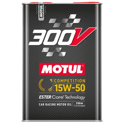 Abbildung von Motul 300V Competition ESTER Core Techn. 15W 50 5l Motoröl 110861 VOLKSWAGEN: Golf 2, 4, 5, AUDI: TT Roadster, A6 C6 Avant, A3 Sportback