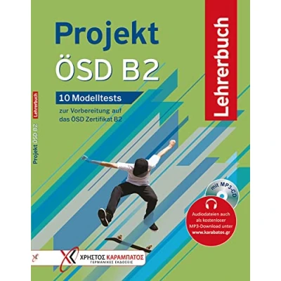 Abbildung von Projekt ÖSD B2: 10 Modelltests zur Vorbereitung auf das Zertifikat B2 / Lehrerbuch mit MP3 CD