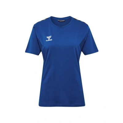Abbildung von Hummel Authentic Tshirt print, Damen, Größe: 44, True blue
