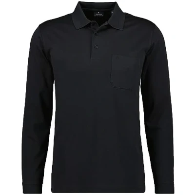 Abbildung von Ragman Poloshirt, Herren, Größe: 5XL, Black