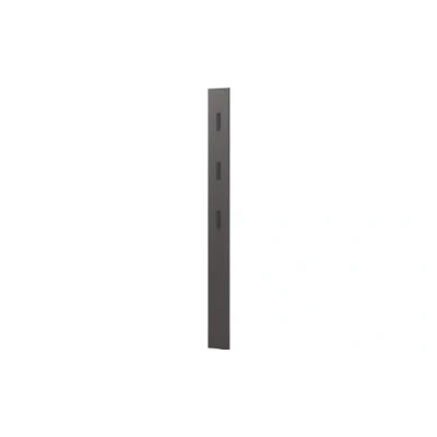 Abbildung von Germania Garderobenpaneel 3728 547, in Graphit, mit drei ausklappbaren Kleiderhaken aus Metall, 15 x 170 3 cm (BxHxT)