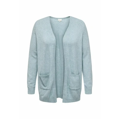 Abbildung von ONLY Carmakoma Caresly OPEN Strickjacke, Damen, Größe: L 50/52, Arona