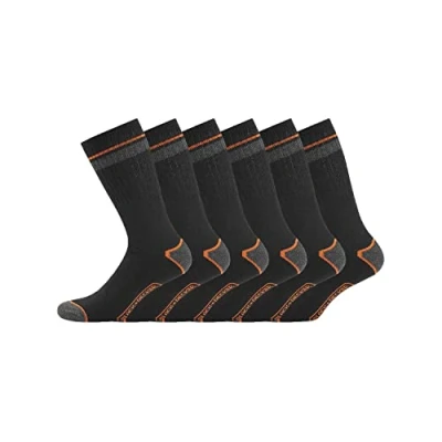 Abbildung von Black+Decker Black &amp; Decker Chaussettes BX/CHS/1/X6, Noir, 43/46 Herren