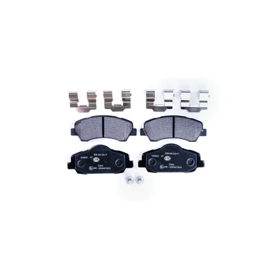 Abbildung von HELLA 8DB 355 020 771 Bremsbelagsatz nicht für Verschleißwarnanzeiger vorbereitet mit Bremssattelschrauben Zubehör PEUGEOT: 308 SW 2