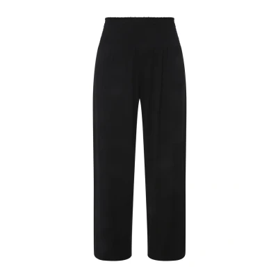 Abbildung von Ulla Popken Homemarlene Nachtwäsche Hose, Damen, Größe: 50/52, Black