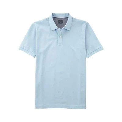 Abbildung von OLYMP Herren Polo Shirt Kurzarm Casual.Wirk,Pikee,984 Casual Circular Knit Regular fit,99 bleu 11,M