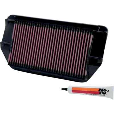 Abbildung von K&amp;N HA 1199 Motorrad Tauschluftfilter , Rot