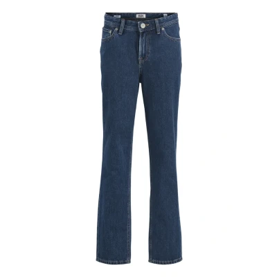 Abbildung von Jack &amp; Jones Junior Iclark Lange Jeans Bootcut für Kinder, Größe: 128, Blau