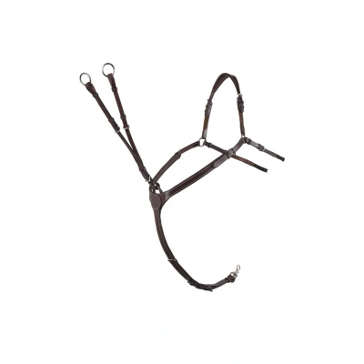 Abbildung von Montar Brustgeschirr Papillon ss Eco Leder Braun Vollblut