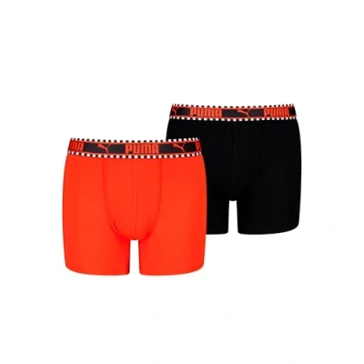 Abbildung von Puma Boy&#039;s Boxer Briefs, Red/Black, 146/152