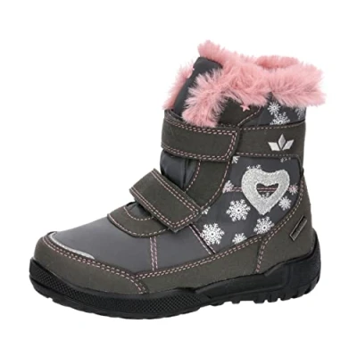 Abbildung von Lico Antonia V Schneestiefel, grau/rosa, 27 EU