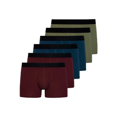 Abbildung von Snocks 6 Pack Boxershorts Panties, Herren, Größe: Medium, Multi coloured