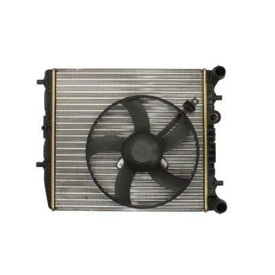 Abbildung von NRF 53021 Kühler, Motorkühlung Aluminium 430 415 23 Kühlrippen mechanisch gefügt SKODA: Fabia 1 Combi, 2, Rapid Hatchback