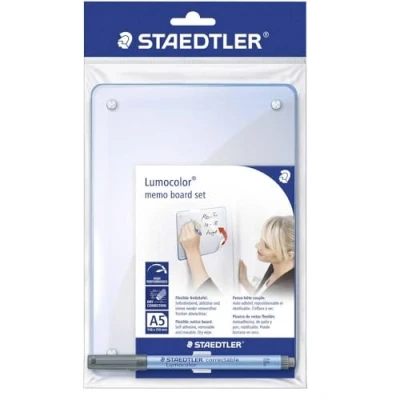 Abbildung von STAEDTLER Lumocolor 641 MB memo board set, trocken abwischbar, mit correctable