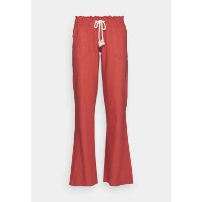 Abbildung von Roxy Oceanside Stoffhose, Damen, Größe: Medium, Marsalla