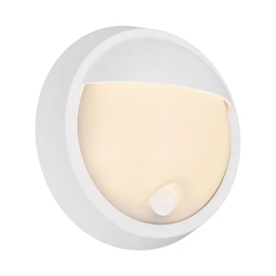 Abbildung von LED Akku Außenwandlampe 3784016, weiß, Touchdimmer, Ø 17 cm