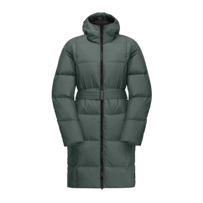Abbildung von Jack Wolfskin Daunenmantel, Damen, Größe: Large, Slate green