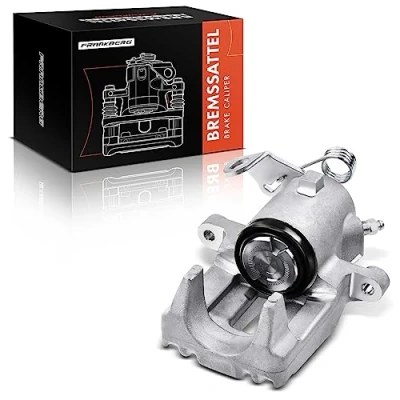 Abbildung von Frankberg Bremssattel Bremszange Hinten Links Kompatibel mit A3 1997 2003 TT 1998 2006 Toledo II 2000 Octavia I 2010 B.o.r.a 2005 Golf IV Replace# 1J0615423B