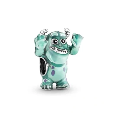 Abbildung von Pandora Disney Damen Charm Grün/Silber 792031C01