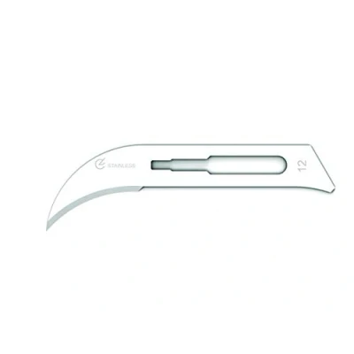 Abbildung von GIMA Sterile Einwegklinge, aus Edelstahl, Nr. 12, Packung à 100, 27022