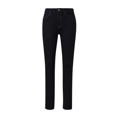 Abbildung von s.Oliver Black Label MID RISE LEG Jeans Slim Fit, Damen, Größe: 40x30, Dunkelblau