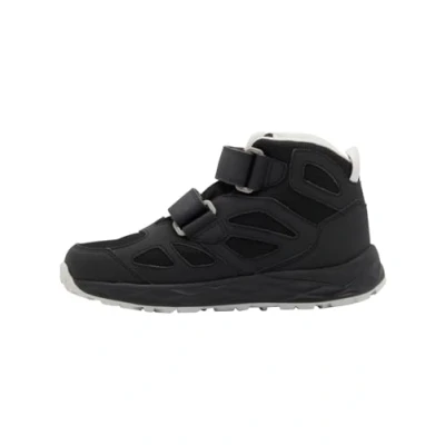 Abbildung von Jack Wolfskin Woodland Hikingschuh für Kinder, Größe: 38, Phantom Leder