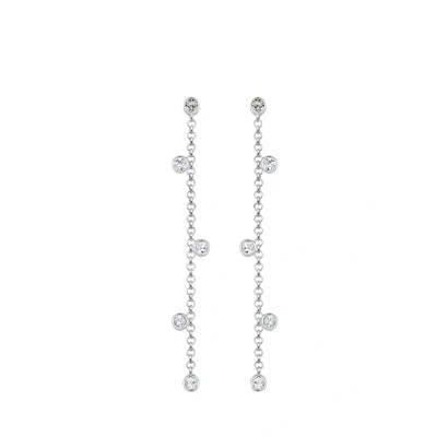 Abbildung von Elli HÄNGER GEO Kristalle Pretty Ohrringe, Damen, Größe: One Size, Silber