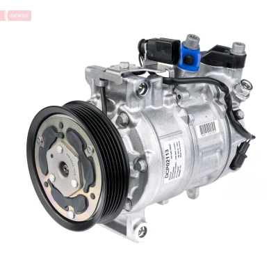 Abbildung von DENSO DCP02113 Kompressor 6SAS14C 12V ND 12 R1234yf, R134a mit Magnetkupplung AUDI: A6 C7 Avant, Allroad
