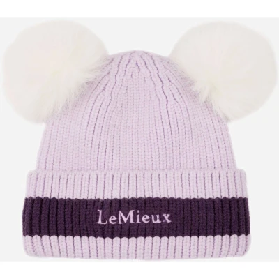 Abbildung von LeMieux Beanie Mini Double Pom Kinder Lila One Size Agradi.deVerkauft von Agradi