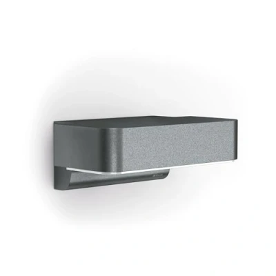 Abbildung von Steinel LED Außenleuchte L 800 C Connect, smarte Wandleuchte, dimmbar, bedienbar per App, 7.5 W, 3000K, Anthrazit