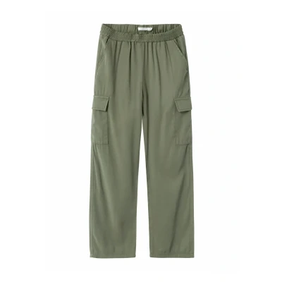Abbildung von Name it Straight FIT Cargohose für Kinder, Größe: 116, Deep lichen green