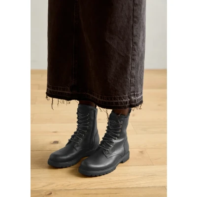 Abbildung von Panama Jack Frisia Schnürstiefelette, Damen, Größe: 41, Black Schuhe