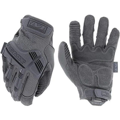 Abbildung von Mechanix Wear Herren M pact® Wolf Grey rukavice (velké, šedé) Einsatzhandschuhe mit Stoßschutz, Grau, L EU