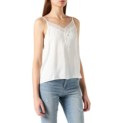 Abbildung von JDY Jdyappa NEW Top, Damen, Größe: 40, Cloud dancer
