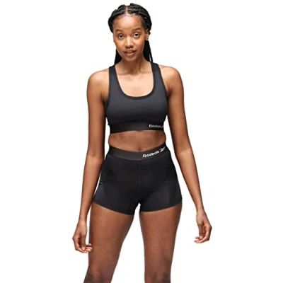 Abbildung von Reebok Bustier »&quot;Steffi&quot;«, dehnbarer BH mit Logoschriftzug