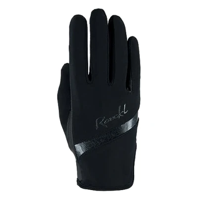 Abbildung von Roeckl Reithandschuhe Lorraine Damen Schwarz 7,5