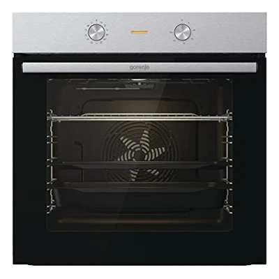 Abbildung von Gorenje BO 6717 E03X Einbau Backofen / 77 Liter Heißluft ExtraSteam GentleClose &amp; Open EcoClean AirFry PerfectGrill PizzaMode ChildLock Versenkbare Knebel Inox Look
