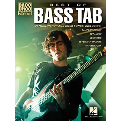 Abbildung von Best Of Bass Tab Recorded Versions: Noten, Songbook, Tabulatur für Gitarre