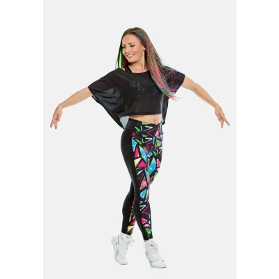 Abbildung von Winshape Top, Damen, Größe: Large, Black/mesh
